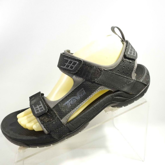 Teva 4289 Size 8 Black Sport Sandals Mens B5 A6